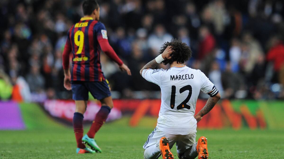 Real Madrid v Barcelona at Madrid's Bernabeu on March 23, 2014. Pics: Getty Images Sport