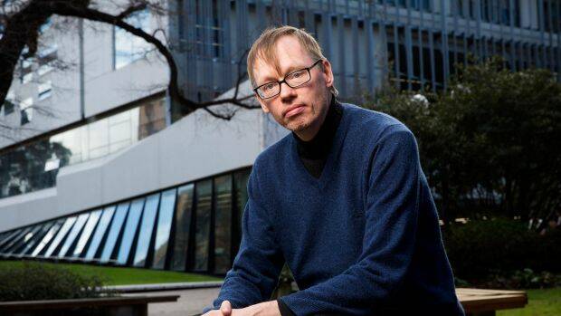 Professor Christian Haesemeyer, a mathematician at the University of Melbourne, has raised concerns about proposed changes to the university's workplace agreement.  Photo: Paul Jeffers

