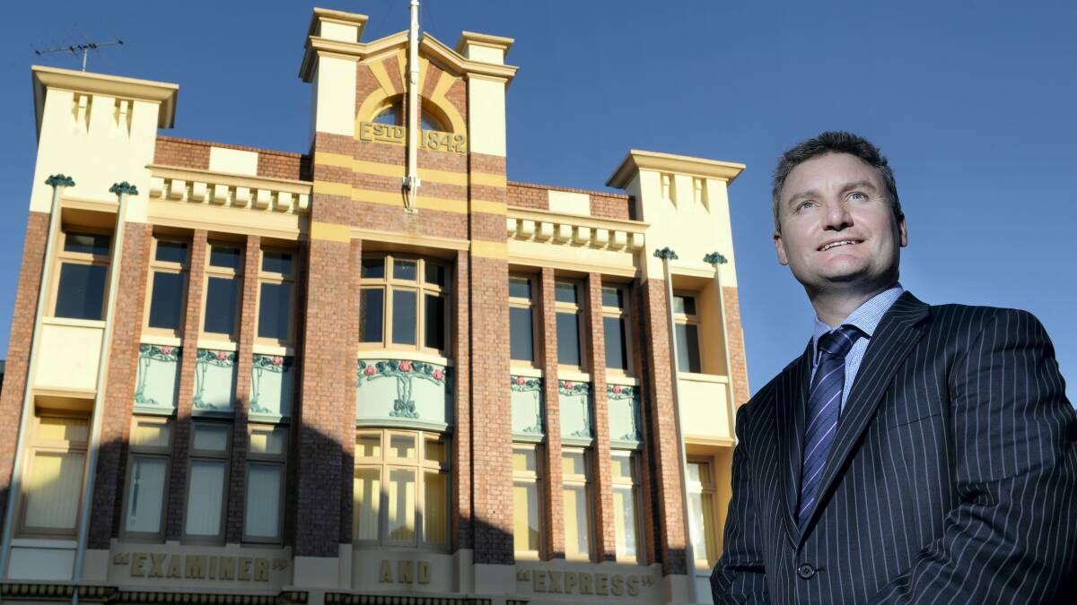 Phil Leersen, the general manager of Fairfax Tasmania has resigned after 24 years with the business. Picture: MARK JESSER
