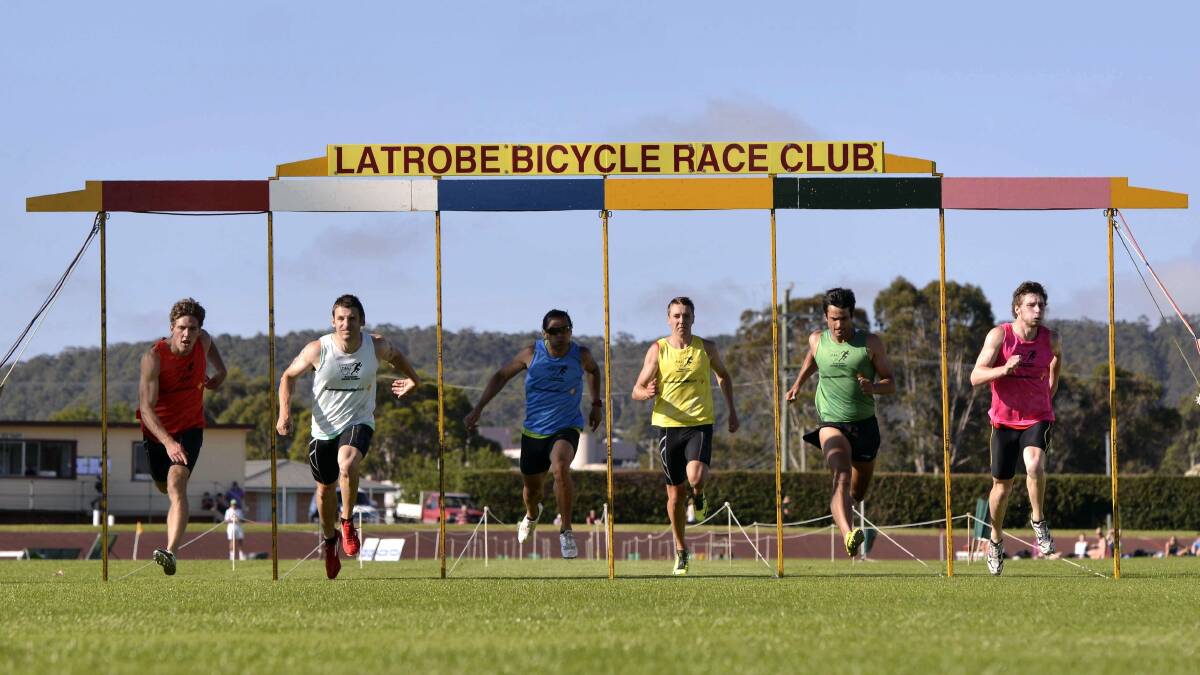 John Howe takes out the men's gift at last year's Latrobe Carnival. The Tasmanian Christmas carnivals series will be expanded to eight days this year. 
