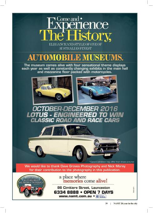 National Automobile Museum of Tasmania - 20 Years in the City