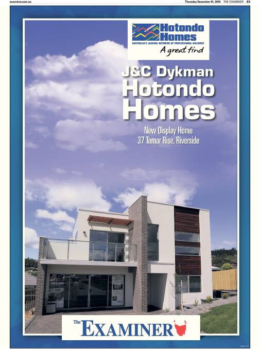 J&C Dykman Hotondo Homes - New Display Home 2016