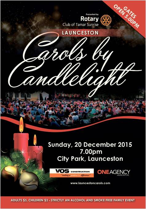 Launceston Carols By Candlelight Songbook