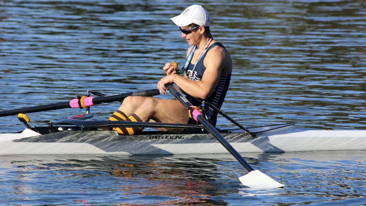Henry Youl wins national rowing gold