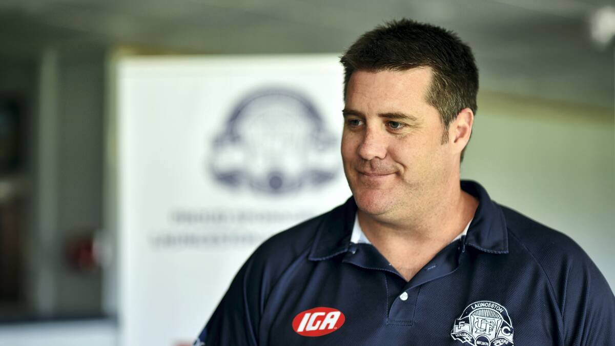 New Launceston coach Chris Hills is excited about the season ahead. Picture: SCOTT GELSTON