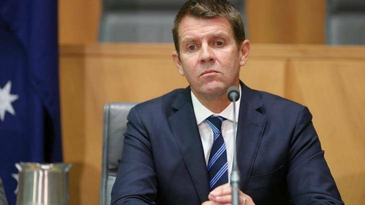 NSW Premier Mike Baird flagged new detention powers at last month's COAG meeting. Photo: Alex Ellinghausen
