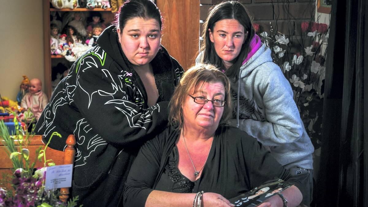 Leanne Hoskinson and daughters Melissa and Nicole Williams, of Alanvale, say the love and support they have received after Chris Hoskinson, 51, and Elaine Hoskinson, 76, were killed in a car accident has been of great comfort.