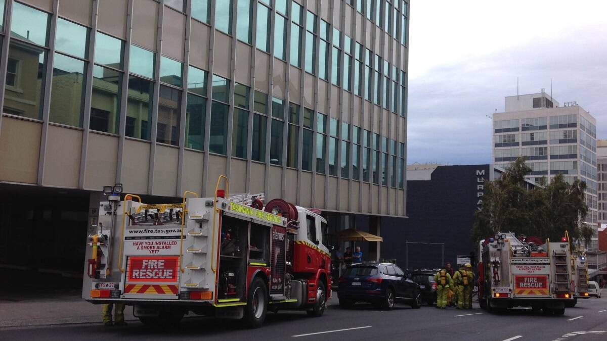 Fire extinguished in Hobart library
