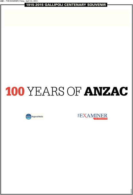 100 Years of Anzac feature