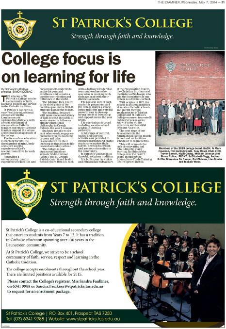 Local Business Feature: St Patrick's College