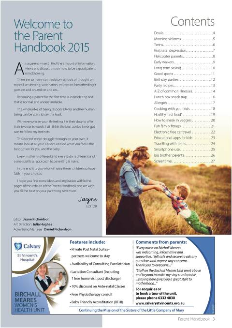 Parent Handbook 2015