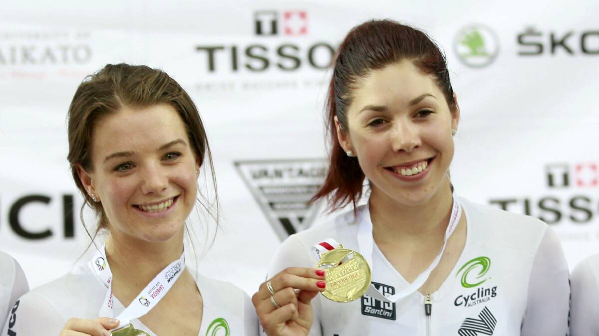 Tasmanian Georgia Baker has been selected for the track cycling world championships. The other Tasmanian selected for the squad was Amy Cure.