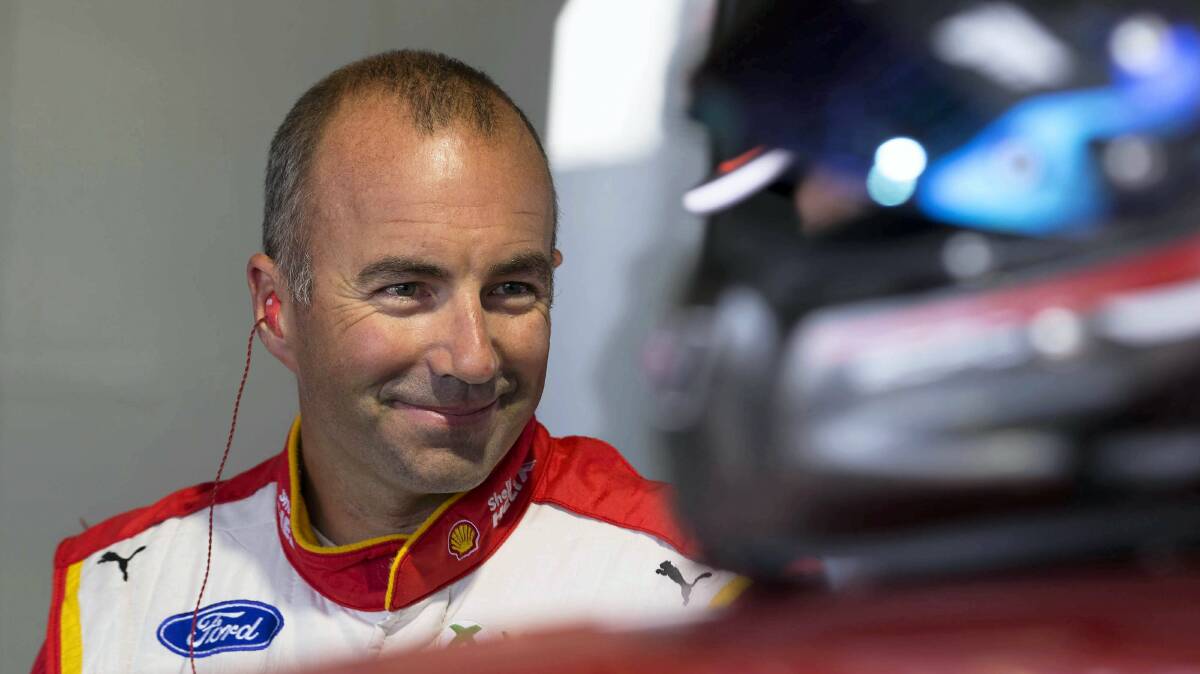 WHEN motor sport champion Marcos Ambrose jumps behind the wheel around Launceston streets, driving his two daughters between home and school is his priority.
