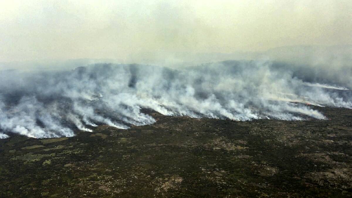 58,000 hectares burnt
