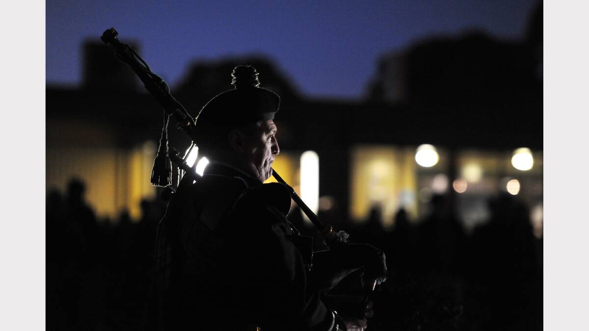 George Town's Anzac Day dawn service and breakfast. Picture: MARK JESSER.