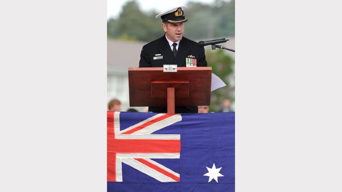 Beaconsfield Anzac Day. Picture: MARK JESSER.