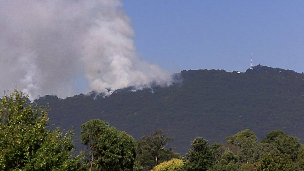 Burnie smoke alert due to Mawbanna bushfire