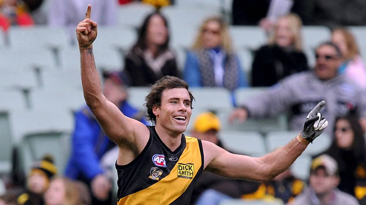 Matthew Richardson kicked 800 goals in 282 games for Richmond between 1993 and 2009, finishing leading goal-kicker a record 13 times and  best and fairest in 2007