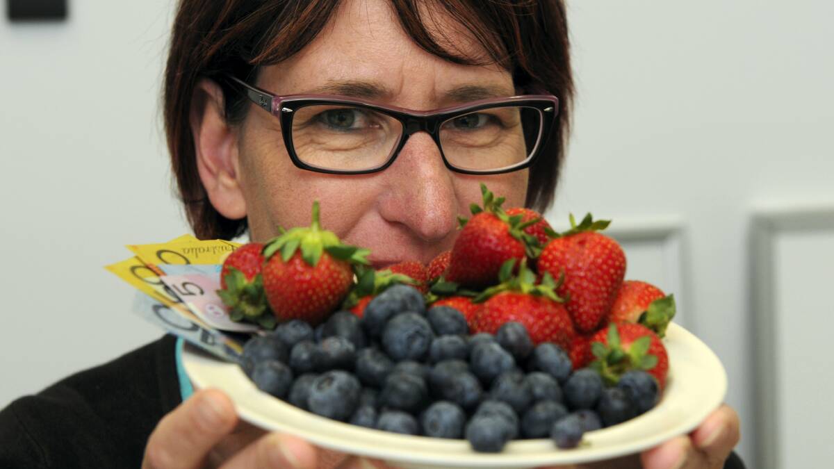 Fair Work Ombudsman inspector Kristen Desmond will focus on conditions at Tasmanian berry farms. 
Picture: PAUL SCAMBLER