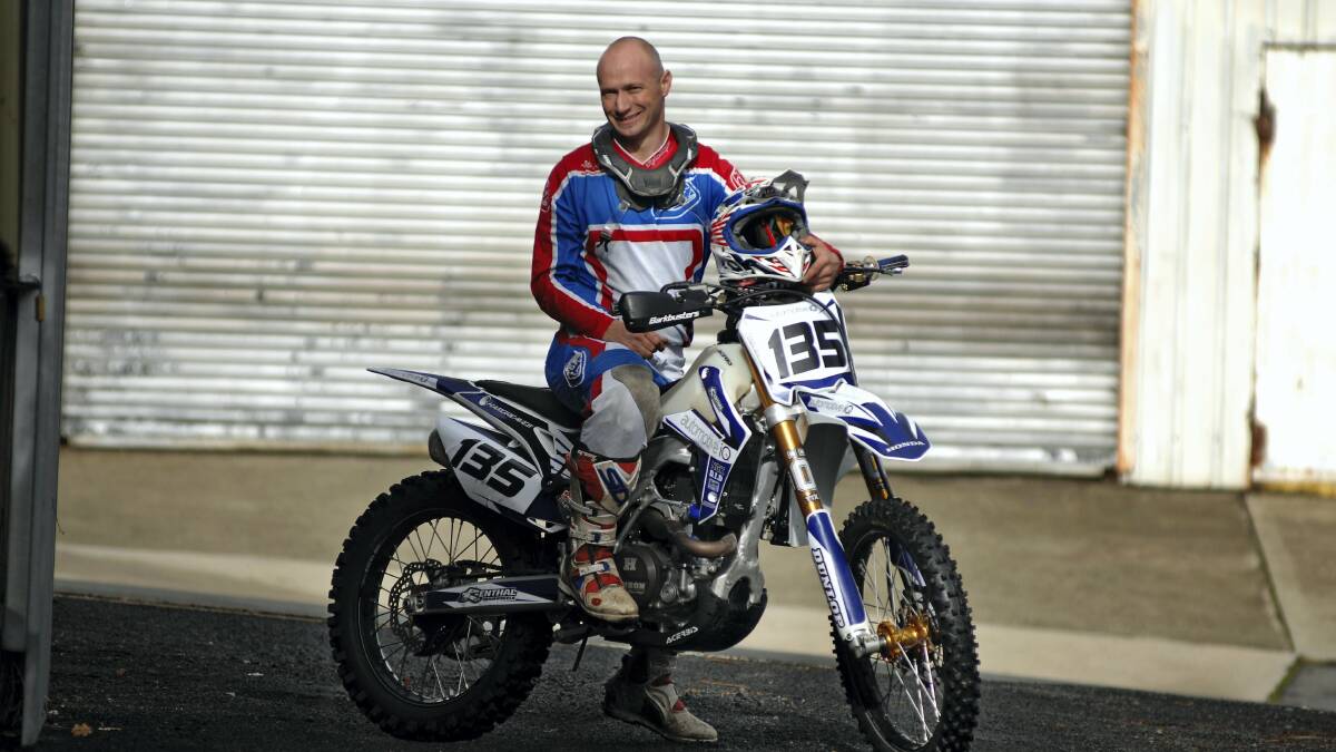 Kings Meadows mechanic Chris Hargreaves will be one of an 600 motorcyclists competing in the 40th anniversary Finke Desert Race, in the Northern Territory.