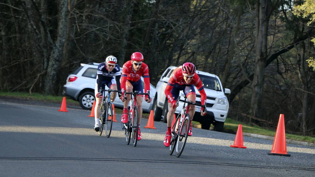DRAPAC Pro Cycling’s Bernard Sulzberger continued his strong form as Tasmania’s open road racing season came to an end on Saturday.
