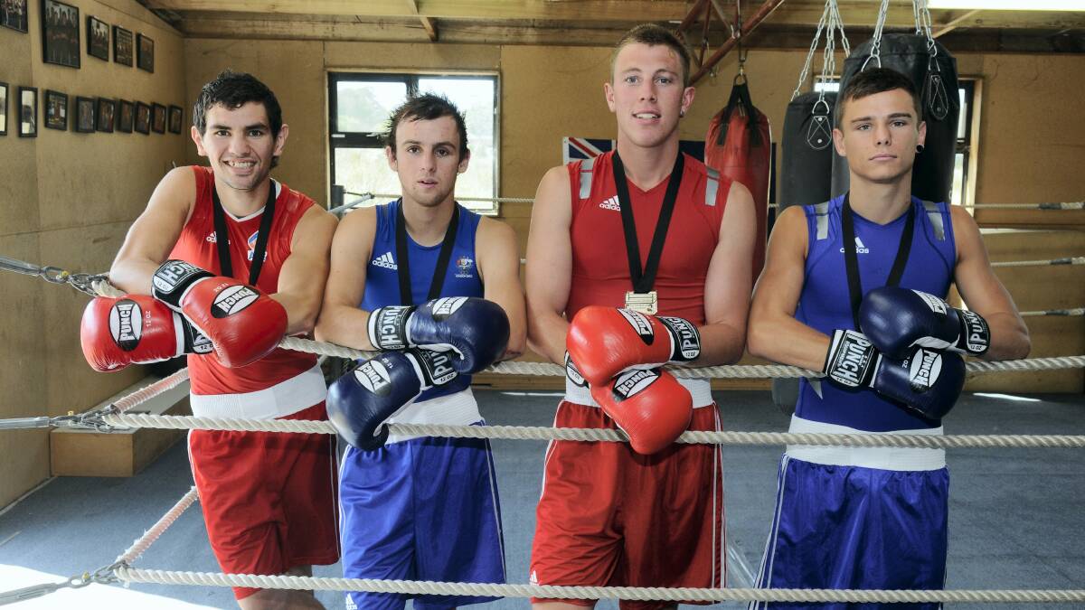 Latrobe boxers Luke Woods, Jackson Woods, Dylan Hardy and Nick Cooney  are off to the nationals.
