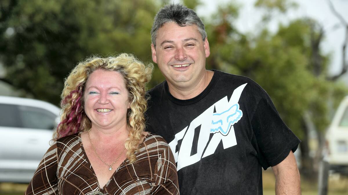 Rachel and Brant Webb are off to see the Foo Fighters,  a band Mr Brant has a close connection with. Picture: MARK JESSER
