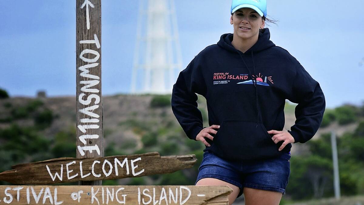 King Island Festival co-ordinator  Sarah Ashley will be one of the performers on the second day of the three-day event. Pictures: PHILLIP BIGGS.