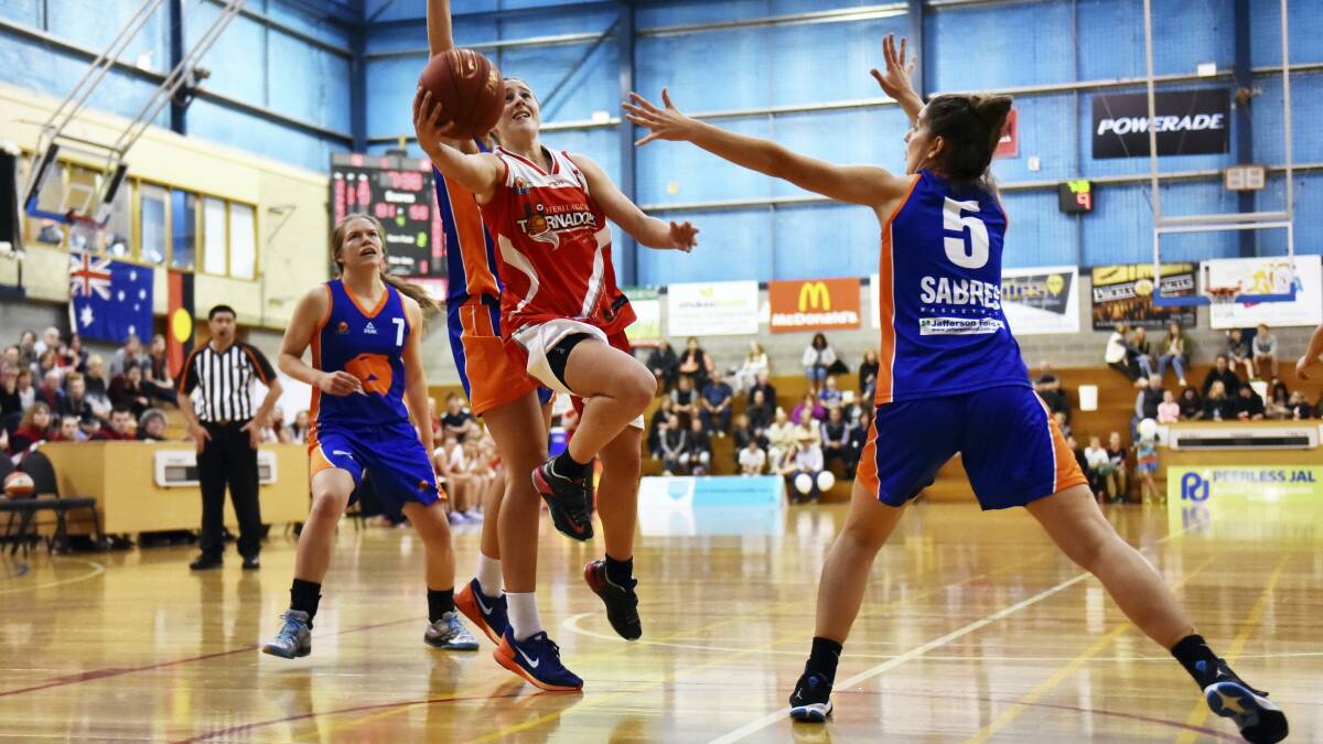 Launceston  Tornadoes captain Lauren Mansfield celebrated her 50th game with the club with a win against Hobart Lady Chargers at the weekend.