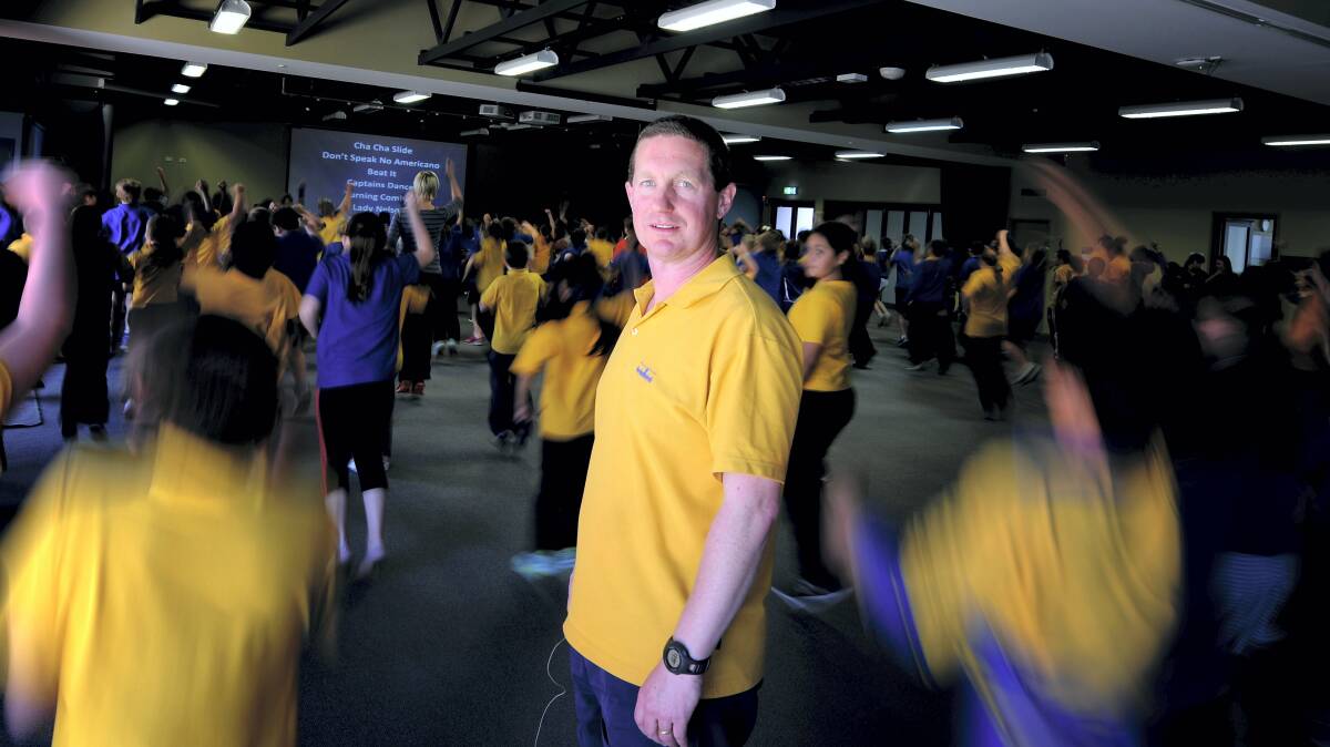 Mowbray Heights Primary School health and physical education teacher Justin Cudmore has been inducted as a legend into the Australian Council for Health, Physical Education and Recreation.  Picture: GEOFF ROBSON