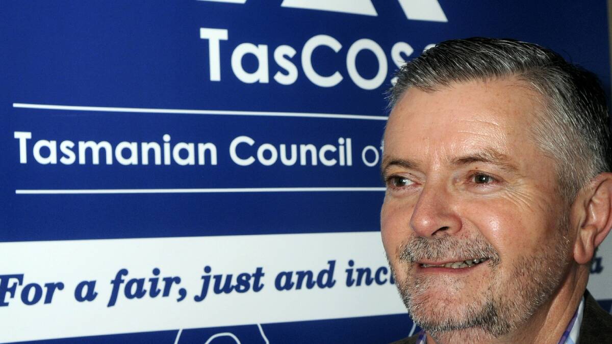 Tasmanian Council of Social Service chief executive Tony Reidy