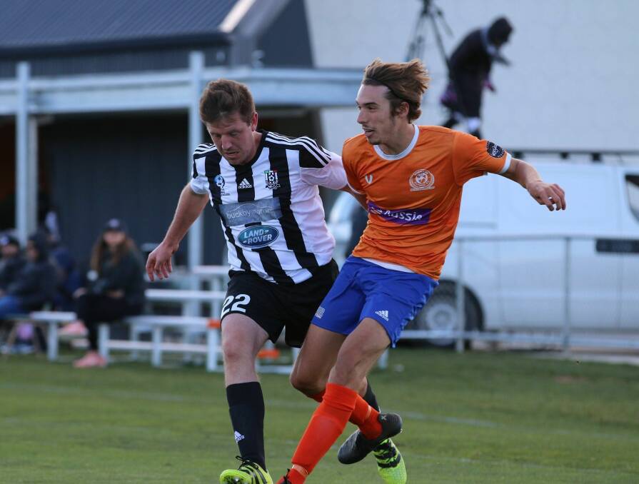 Flair style: Spanish import Nil Sanz has made a huge impression in midfield. Picture: Ben Wilson