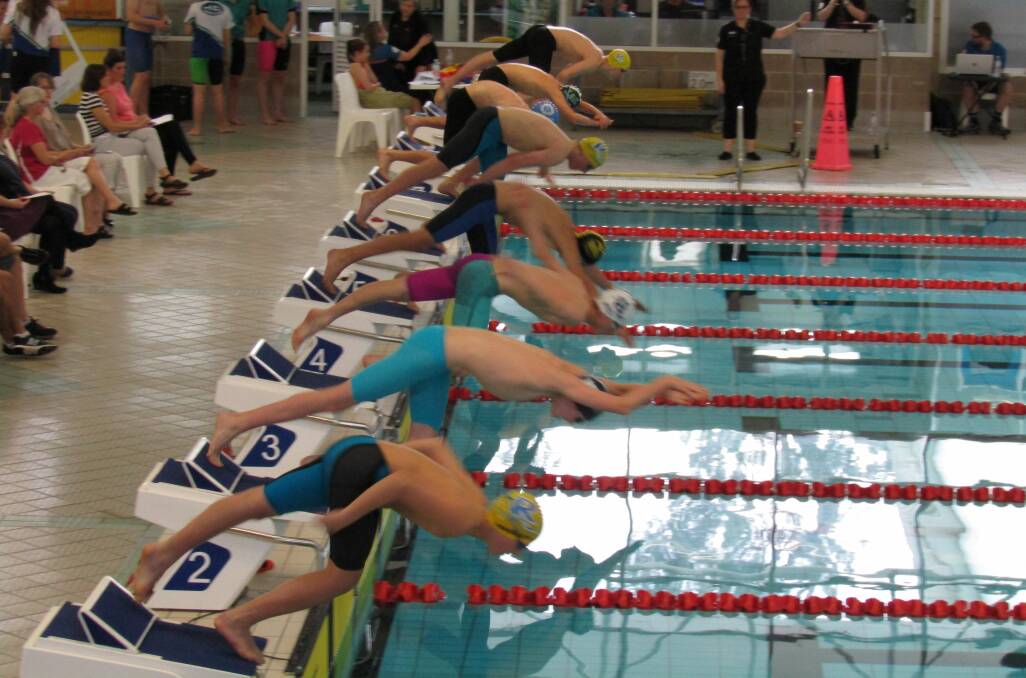 Strait up: Tasmanian swimmers are heading to Victoria to compete.