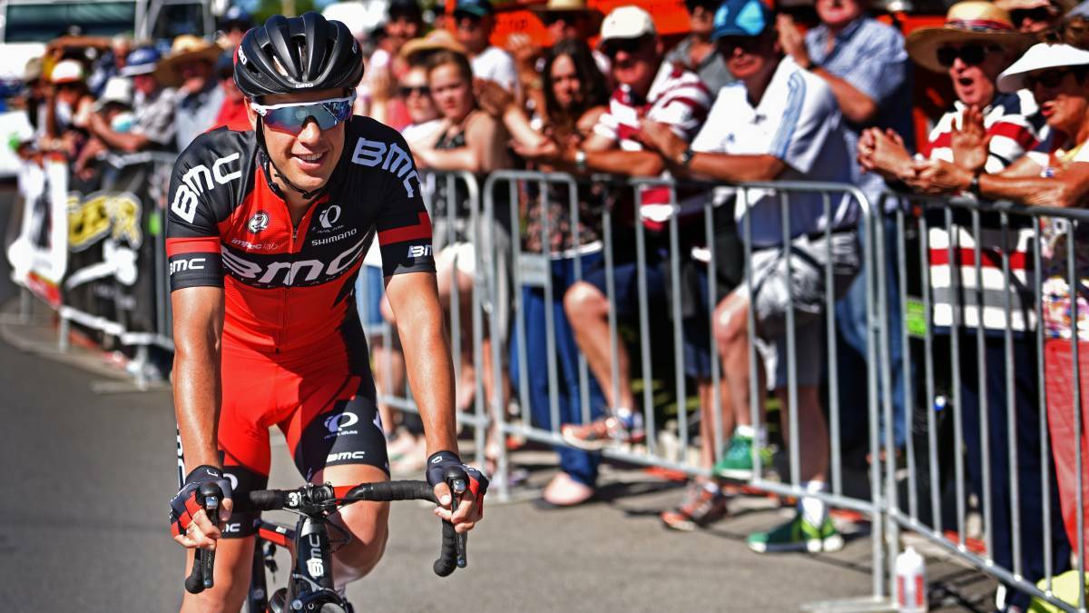 Long road ahead: Richie Porte said he was happy to make a cautious start to the Tour de France.