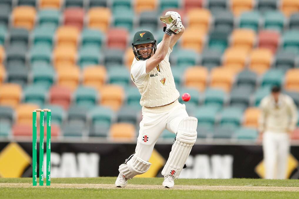 POSITIVE: Tasmanian captain George Bailey says consistent cricket is key to the Tigers' success leading into their Sheffield Shield opener against Victoria. Picture: Getty Images
