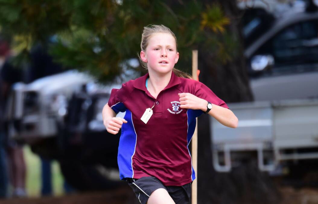 Victory: Newstead's 3km sealed handicap run at Inveresk was won by Chloe Deans.