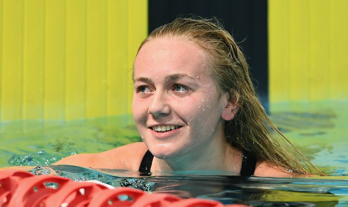Belief: Launceston's Ariarne Titmus has been living her dream at this week's swimming world championships. Picture: Getty Images