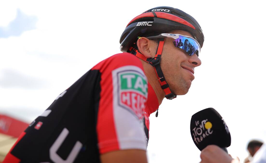 Down and out: Richie Porte has spoken out about the dangers of the course in this year's Tour de France. Picture: Getty Images
