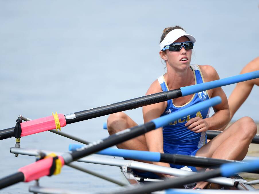 Pieces of eight: Meaghan Volker is seeking to qualify in the women's eight. Picture: Rowing Australia/Delly Carr