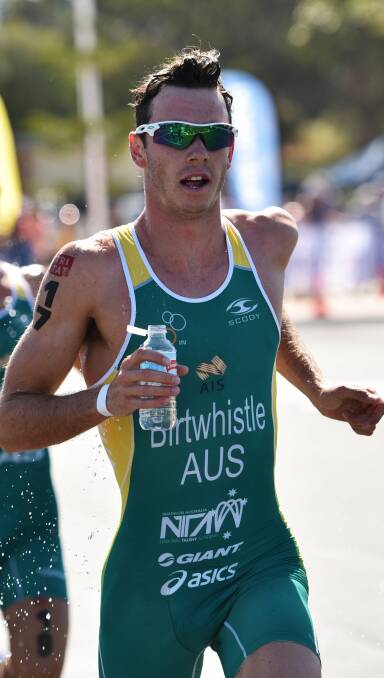 Hopes doused: Tasmanian Jake Birtwhistle missed out on Olympic selection when the Australian triathlon team for Rio was named.