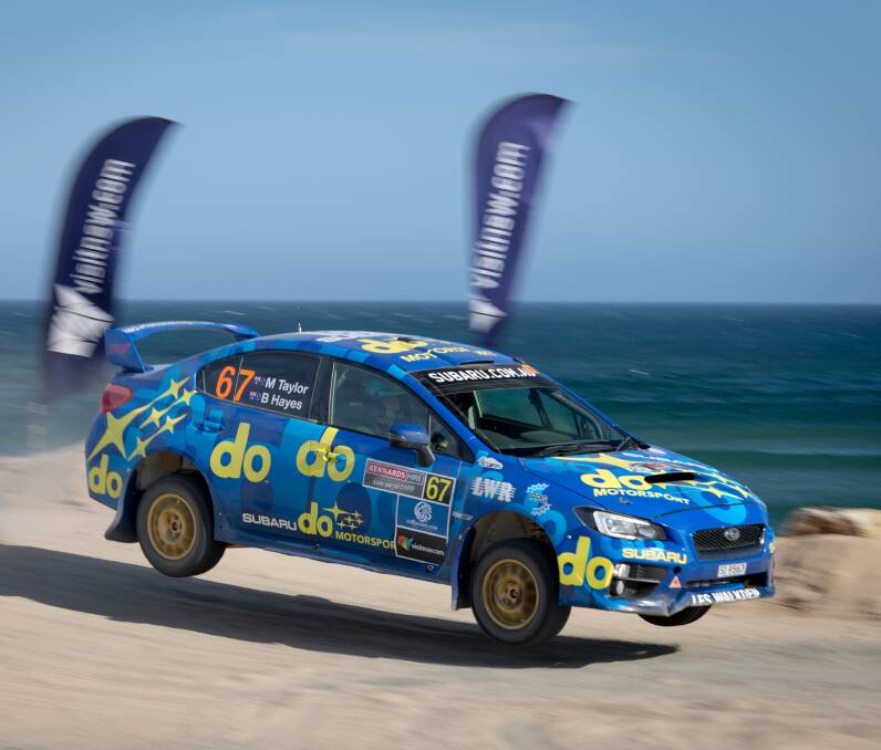 BREAKING FREE: Molly Taylor and co-driver Bill Hayes won the fifth and final round of the Australian Rally Championship last weekend, clinching the national title. Taylor is the first woman to win the ARC in almost 50 years.