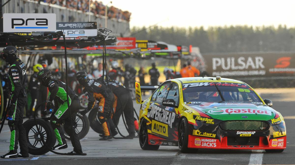 Wheel alignment: Two wheels or four? Tasmania will be simultaneously hosting the Supercars at Symmons Plains and the mountain bike Enduro World Series at Derby on April 7-9.