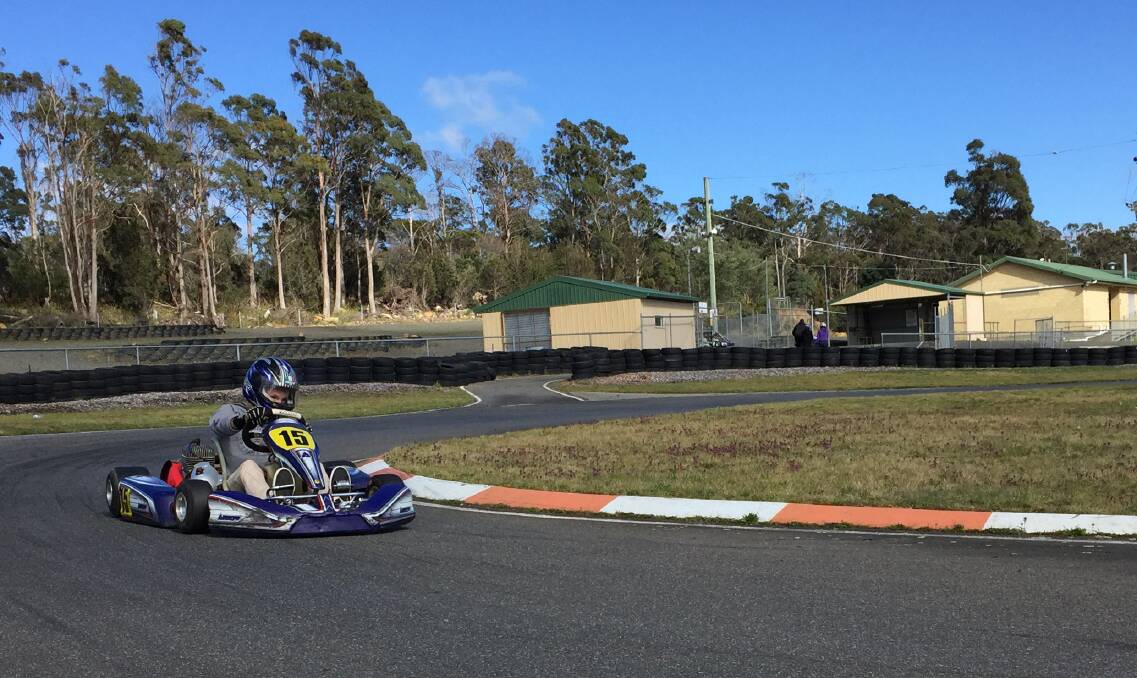 Cornering a market: Archerville at Turners Marsh is one of the best karting circuits in Australia. Picture: Rob Shaw
