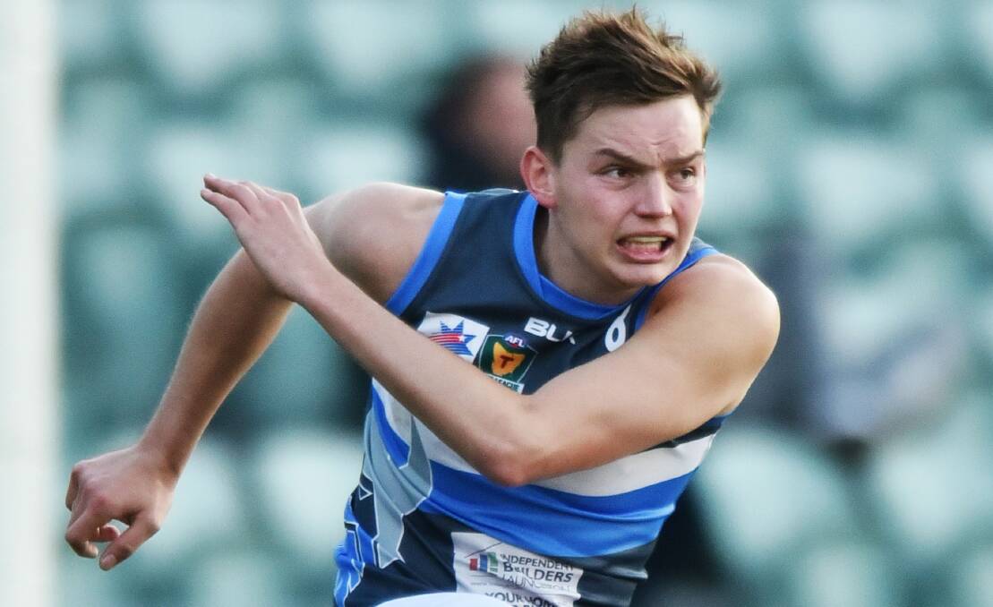 CALL-UP: Former South Launceston and Western Storm player Alex Russell has been selected in the TFC state under-23 team to play WA at Aurora Stadium on Sunday.