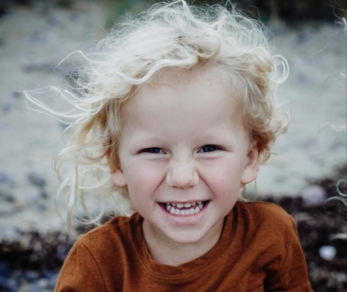 Three-year-old Alby Davis died tragically in March. Picture: Murphy Photography