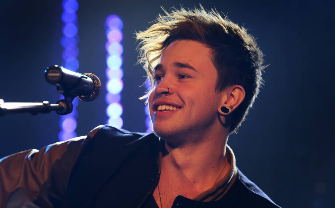 ENTERTAINMENT: Reece Mastin, a British-Australian singer and songwriter who won the third season of The X Factor Australia in 2011, will perform at Aurora Stadium on Saturday. Picture supplied. 