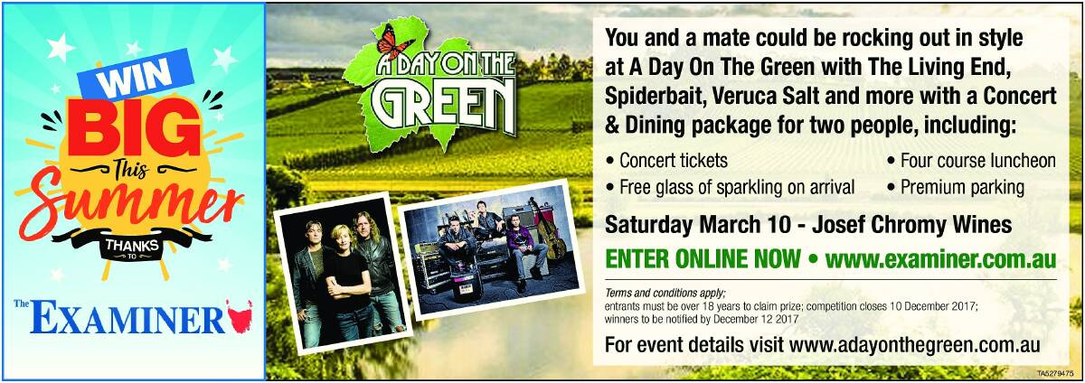 Win a VIP package to A Day On The Green at Josef Chromy