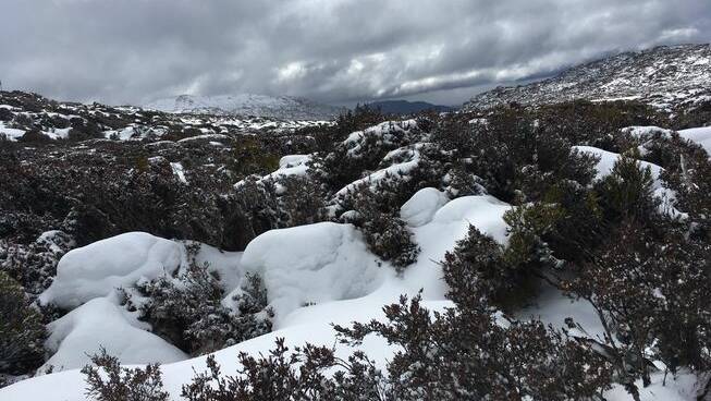 This weekend is expected to feel more like winter across Tasmania, with snow and hail predictions. 