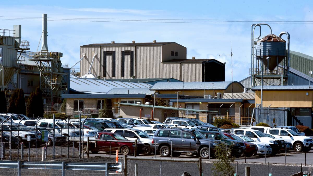 Tasmanian Alkaloids processing facility at Longford. Picture: Neil Richardson