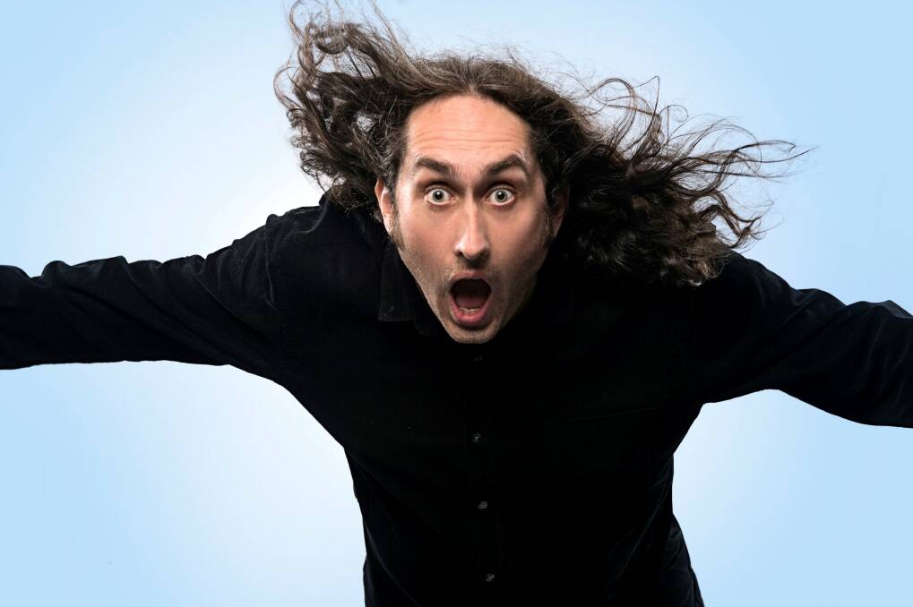HUMOURNOID: Comedian Ross Noble will bring his new show to Tasmania and will be in Launceston next week among other shows in Devonport, Burnie and Hobart. Picture: supplied